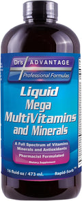 Drs Advantage - Liquid Mega MultiVitamins and Minerals 32oz [Health and Beauty]