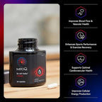 MitoQ +Heart Premium CoQ10 Antioxidant - Contains Mitoquinol Mesylate, Magnesium, L-Carnitine & Vitamin D3 - Supports Cardiovascular and Circulatory Health, & Cell Vitality (180 Capsules)