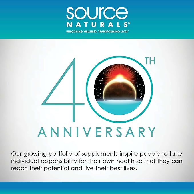 Source Naturals Pantothenic Acid 250 mg Vitamin B-5 Dietary Supplement - 100 Tablets