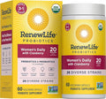 Renew Life Women's Daily Probiotic + Prebiotics, 60 CT