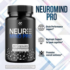 (3 Pack) Neuro Mind Pro Capsules, Official NeuroMind Pro Brain Health Pills with All Natural Ingredients, Optimal Brain Health & Wellness Supplement with Premium Vitamins for Women & Men(180 Capsules)