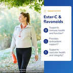 Pure Encapsulations Ester-C & Flavonoids - Vitamin C Supplement for Antioxidants - Immune & Vascular Support* with Calcium & Rutin - Gentle on Digestion - Vegan & Non-GMO - 180 Capsules