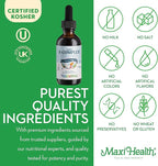Maxi Health Kids Raspberry Liquid Vitamin B Complex - Vitamin Supplement with Vitamin B12 - Sublingual B Vitamins Complex Drops for Kids with B1 B2 B3 B5 B6 Biotin Folic Acid - 2 fl. Ounces