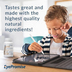 EyePromise Screen Shield Teen Eye Vitamin - 30-Count, 30-Day Supply - Chewable Eye Supplement for Kids with Zeaxanthin, Lutein, Zinc & Vitamins for Tired, Strained Eyes