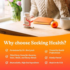 Seeking Health Multivitamin One Sensitive, Daily Vitamin Without B12, Folate, Copper, Iron, Iodine, Calcium, Choline, and Lutein, Antioxidant Support, Vegetarian and Vegan (45 Capsules)