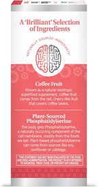 21st Century Brilliant Brain Performance Capsules, (30 Count), Cognitive Health Support, Contains Plant-Sourced Phosphatidylserine & Nootropic Coffee Fruit Extract, Decaf & Gluten Free
