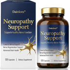Neuropathy Supplements | Premium Nerve Support for Nerve Health, Regeneration, Cognitive | R-Alpha Lipoic Acid Vitamin B1, B6, B12, Magnesium | 120 Vegan Capsules, 40 Day Supply