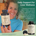 VINATURA TUDCA Milk Thistle 1250mg - Tudca Supplement, Tudca Bile Salts, Liver Support, Gallbladder Supplements *USA Made and Tested* Bile Salts Supplement - 90 Capsules