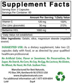 Best Naturals Alpha Lipoic Acid 300 mg & Berberine Plus 1000 mg