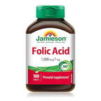 Jamieson Folic Acid 1mg 100 Tables