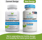Cholesterol Supplement - All-Natural Ingredients to Support Normal Colesterol Levels. Supports Optimal Circulation. 60 Capsules