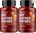 DHT Blocker for Men | Hair Growth Vitamins Supplement with Saw Palmetto & Biotin - Hair Regrowth - Natural Hair Loss Supplements Liquid-Filled - Proprietary Herbal Blends (180 Capsules)