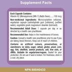 Bioclinic Naturals - Vitamin K2 100 mcg. - 90 Vegetarian Capsules