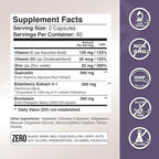 Gade Nutrition Quercetin with Bromelain, Vitamin C and Zinc, Vitamin D, and Elderberry | Daily Immune Support Supplement - 4 Months Supply