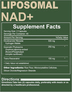 NAD Resveratrol Supplement with NAD Nicotinamide Riboside Resveratrol 900 MG, Boost NAD+ for Cellular Health, Anti-Aging, Energy, Focus - 80 Capsules(2Pcs)