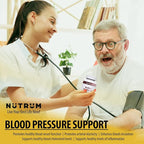 Blood Pressure Support – Premium Heart & Circulation Formula - Third Party Tested, Non-GMO, Made in USA