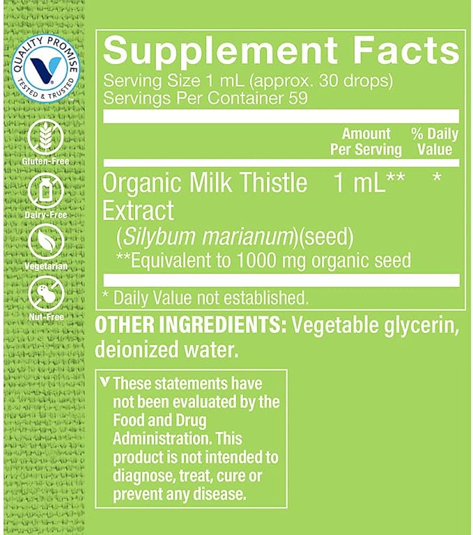 The Vitamin Shoppe Milk Thistle 1,000MG - Liver Health Support, Detoxification & Antioxidant Protection