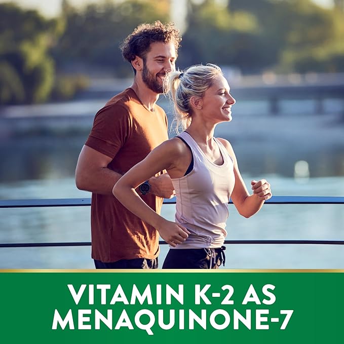 Nature's Truth Vitamin K2 MK-7 | 100 mcg | 60 Softgels | Non-GMO & Gluten Free Supplement