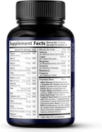 Brain Memory Supplement Pills - 3X Strength Nootropics for Concentration, Clarity & Focus Support - Brain Health Cognitive Vitamins with Bacopa, Phosphatidylserine & DMAE, Brain Booster - 120 Capsules