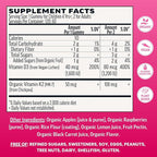 Llama Naturals Vitamin D3 K2 Gummies for Adults and Kids, Vegan, Organic, Vitamin D Gummies, Real Fruit Gummy Vitamins, No Added Sugar Cane, Raspberry, 120 Ct