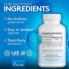 Infusions Pure Extra Strength CoQ10 400mg 200 Capsules High Absorption Gluten Free Non-GMO