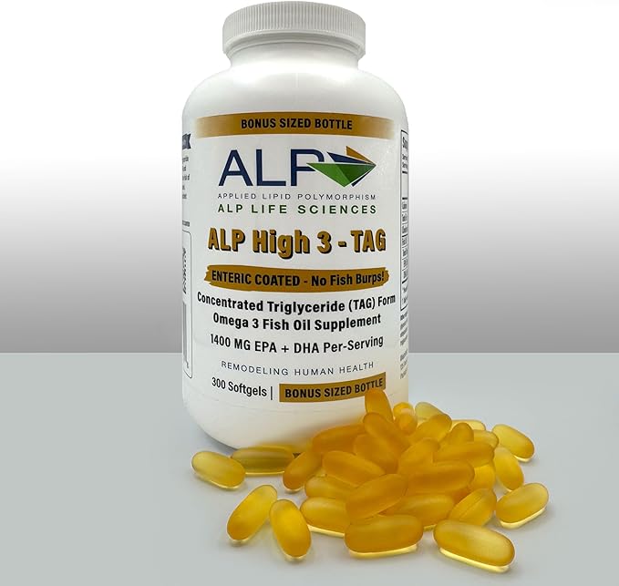 TAG Omega 3 Fish Oil Supplement - 300-ct.