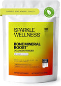 Sparkle Wellness FORTIBONE Bioactive Collagen Peptides | Collagen Powder Supplement with Nutra C Buffered Vitamin C for Bone Health | Bone Mineral Boost (No Flavor) [30 Serves]