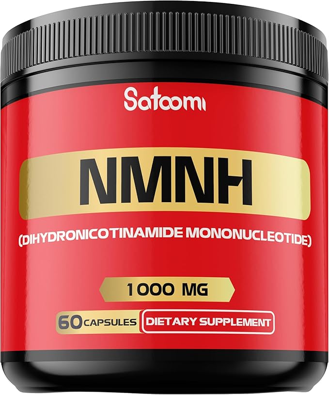 NMNH (Dihydronicotinamide Mononucleotide) -NMN Supplement Alternative - 1000mg per Serving NAD Supplement to Support NAD - 60 Capsules - 30 Days Supply
