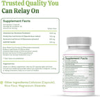 BMega Nopal with Chromium Picolinate - Supports Metabolism & Nutrient Balance - Natural Plant-Based Supplement Helps Support Healthy Blood Sugar Levels & Wellness - 60 Capsules