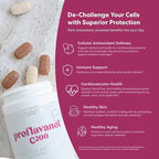 USANA Proflavanol C200 - Advanced Antioxidant with Bioflavanoids and Vitamin C for Heart Health - 56 Tablets - 28 Day Supply