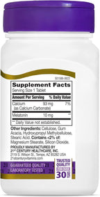 21st Century Melatonin 10 Mg Prolonged Release, 120 Count (Pack of 2)