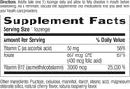 Country Life Methyl B12, 3000 mcg Lozenges, Supports Energy & Stamina, Metabolism & Red Blood Cell Production, Berry Flavor, 120 Vegan Lozenges, Certified Gluten Free & Halal
