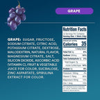 DripDrop Hydration Packets - Grape - Single Serve Electrolytes Powder Drink Mix - Non-GMO, Gluten Free, Vegan - 32 Sticks
