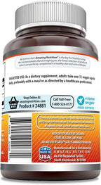 Amazing Formulas Quercetin Berberine - 250mg Berberine and 250mg Quercetin, 180 Veggie Capsules Supplement | Non-GMO | Gluten Free | Made in USA | Ideal for Vegetarians