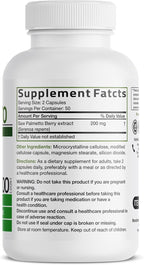 Bronson Saw Palmetto Extra Strength Supports Healthy Prostate Function & Urinary Health Support - Non GMO, 100 Vegetarian Capsules