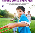 Kids Magnesium Glycinate Gummies - Magnesium Supplement Gummies with L-Theanine, Chamomile, Licorice, Vitamin B6, D for Kids & Adults Sleep, Stress, Muscle Relief & Nerve Bone - Sugar Free Grape 60ct