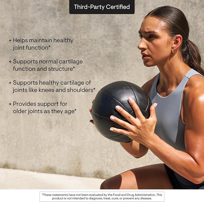 THORNE - Glucosamine & Chondroitin - Helps Maintain Healthy Joint Function & Mobility - Supports Normal Cartilage Formation* - Third-Party Certified - Gluten, Dairy & Soy-Free - 90 Capsules