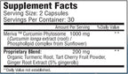 Joint Support Supplement with Meriva, Turmeric Curcumin, Tart Cherry & Ginger – Ultra High Absorption – Support for Joint Mobility, Joint & Cartilage Health – 60 Capsules