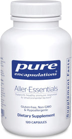 Pure Encapsulations Aller-Essentials | Hypoallergenic Dietary Supplement for Healthy Immune Response and Nasal Function | 120 Capsules