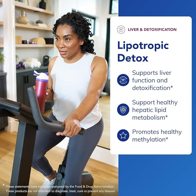 Pure Encapsulations Lipotropic Detox | Hypoallergenic Supplement Supports Liver Function and Detoxification | 120 Capsules
