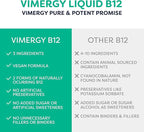 Vimergy USDA Organic Liquid Vitamin B12 Supplement 2500 mcg, Methylcobalamin & Adenosylcobalamin Fast-Absorbing Energy Support, Vegan, Non-GMO B12 Vitamins for Women & Men 30 Serving (30 mL)