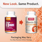 Jarrow Formulas Vitamin D3 125 mcg (5000 IU) - 100 Servings (Softgels) - Bone Health, Immune Support & Calcium Metabolism Support - VitaminD Supplement - 5000 IU VitaminD - Gluten Free, (Pack of 2)