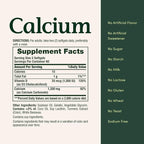 Nature's Bounty Calcium 1200 mg with 1000 IU Vitamin D3 - Bone Health Softgels, Calcium and Vitamin D Supplement, Gluten Free, 2 Softgels per Day, 120 ct (Pack of 1)