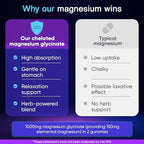 Adndale 90CT Magnesium Glycinate Gummies. Sugar Free Chews for Adults & Kids. Raspberry Flavour