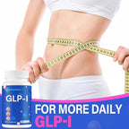 GLP-I Supplement for Women & Men, 16-in-1 GLP-I Probiotic for Daily GLP-I Naturally, 8X Advance Formulate GLP-I with Synbiotics for More GLP-I, 120 Capsules