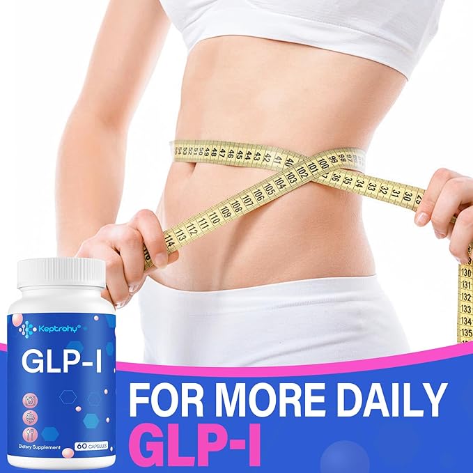 GLP-I Supplement for Women & Men, 16-in-1 GLP-I Probiotic for Daily GLP-I Naturally, 8X Advance Formulate GLP-I with Synbiotics for More GLP-I, 120 Capsules