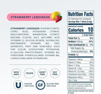 DripDrop Sugar Free Hydration Packets - Zero Strawberry Lemonade - Single Serve Electrolytes Powder Drink Mix - Non-GMO, Gluten Free, Vegan - 32 Sticks