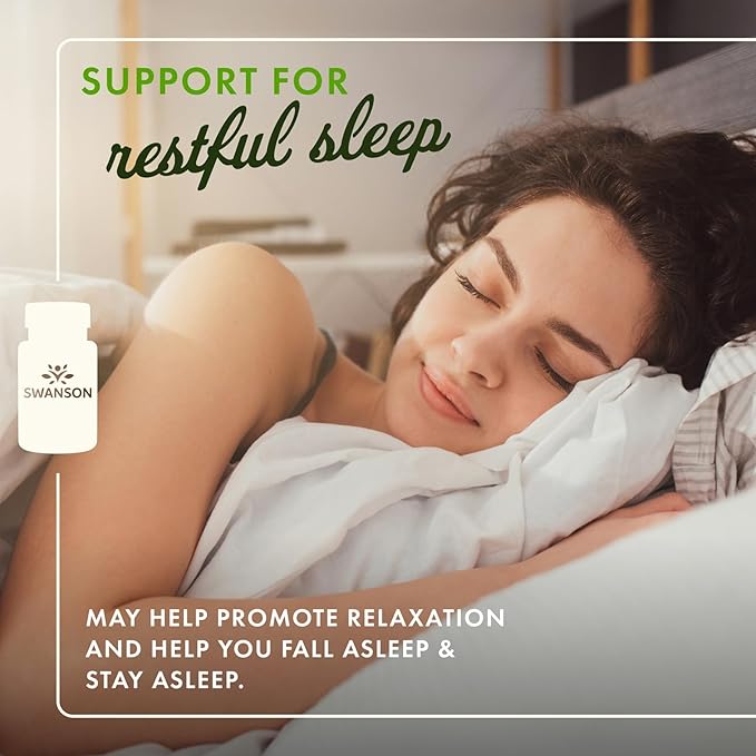 Swanson Sleep Essentials Includes GABA and Melatonin - 60 Veg Capsules
