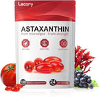 Astaxanthin 24mg, 180 Softgels | 6 Month Supply of Premium Antioxidant | Triple Strength for Eye, Immune, Skin & Circulation Support | Easy to Swallow, Non-GMO, Soy Free