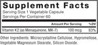 Force Factor MK-7 Vitamin K2 100mcg, Bone Support Supplements for Women and Men, Support Heart Health, Bone Density, and More, BIoavailable Form, Vegan, Non-GMO, 60 Vegetable Capsules
